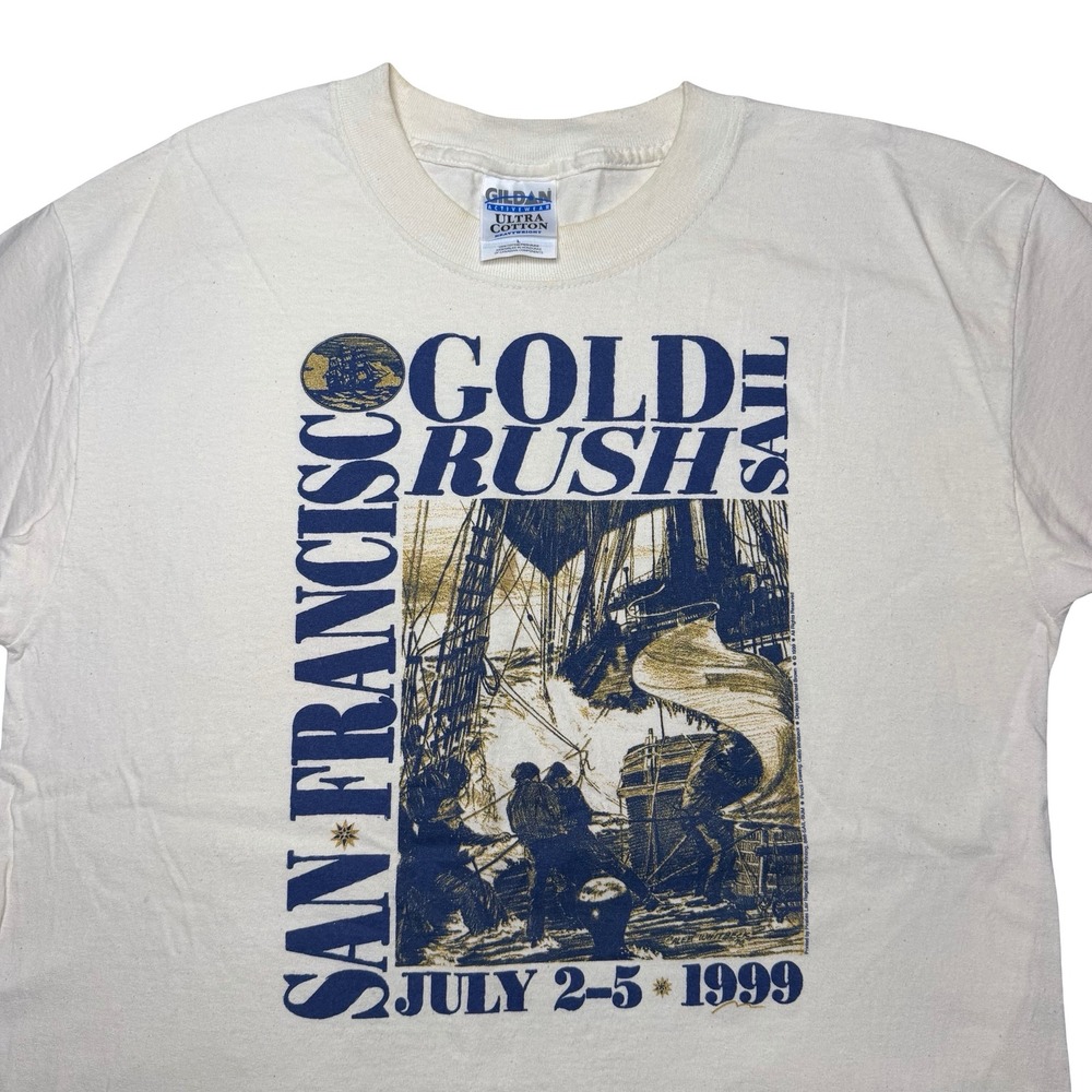 Vintage San Francisco gold rush shirt